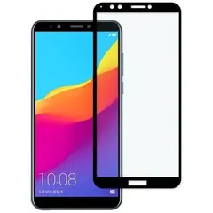 MR1_80118 Захисне скло для huawei p smart z, y9 prime (2019) 3d чорний PRC