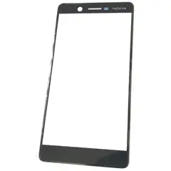 MR1_80526 Скло дисплея для переклеювання nokia 7 чорний PRC