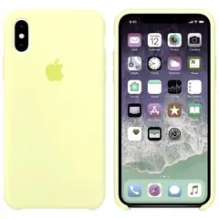 MR1_80851 Чохол (silicone case) для iphone xs max original mellow жовтий PRC