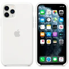 MR1_80872 Чохол (silicone case) для iphone 11 pro original білий PRC
