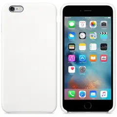 MR1_80936 Чохол (silicone case) для iphone 6 plus, iphone 6s plus original білий PRC