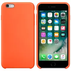 MR1_80937 Чохол (silicone case) для iphone 6 plus, iphone 6s plus original помаранчевий PRC
