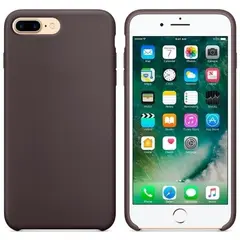 MR1_80979 Чохол silicone case для iphone 7 plus, iphone 8 plus cocoa, vo PRC