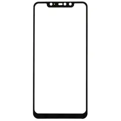 MR1_81425 Скло дисплея для переклеювання redmi note 6 pro чорний PRC