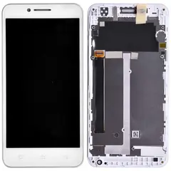 MR1_81451 Дисплей для lenovo a2020 у зборі з frame білий PRC