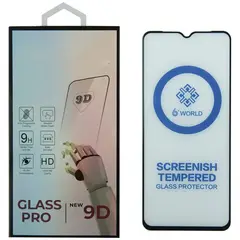 MR1_81751 Захисне скло premium tempered glass для samsung galaxy a02s sm-a025f, a022, m127, a125 чорний PRC