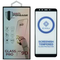 MR1_81760 Захисне скло premium tempered glass для xiaomi mi a2, mi 6x чорний PRC