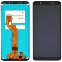 MR1_81826 Дисплей для tecno pop 4 (bc2c) у зборі чорний PRC