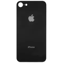MR1_81911 Задня кришка (скло) для iphone se (2020), (4.7) сірий (великий виріз під камеру) PRC