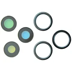 MR1_82006 Скло камери для iphone 12 pro max (комплект 3 шт.) синій PRC