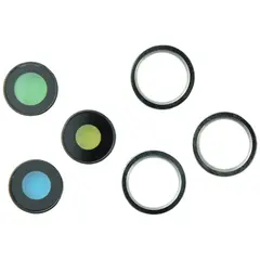 MR1_82009 Скло камери для iphone 12 pro max (комплект 3 шт.) сріблястий PRC