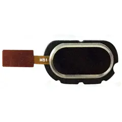 MR1_82094 Шлейф meizu m2 note центральна кнопка (home) чорний PRC