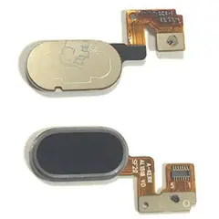 MR1_82095 Шлейф meizu m3 note m681 10pin центральна кнопка (home) чорний PRC