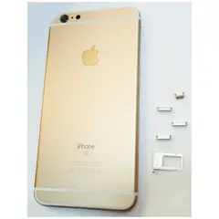 MR1_82363 Корпус телефона для iphone 6s plus (з кнопками та sim-лотком) champagne, op PRC