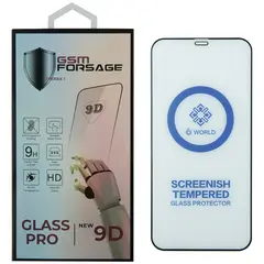 MR1_82370 Захисне скло premium tempered glass для iphone 12, iphone 12 pro чорний PRC