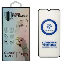 MR1_82376 Захисне скло premium tempered glass для samsung galaxy a32 sm-a325f, m32 sm-m325 чорний PRC