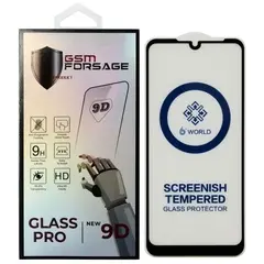 MR1_82377 Захисне скло premium tempered glass для samsung galaxy a52 sm-a525, sm-a526, sm-a528 чорний PRC