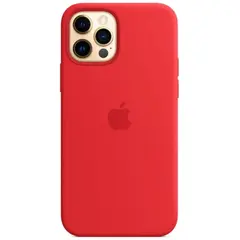MR1_82407 Чохол (sillicon case) для iphone 12, iphone 12 pro з magsafe and splash червоний PRC