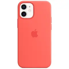MR1_82429 Чохол (sillicon case) для iphone 12 mini з magsafe and splash рожевий citrus PRC