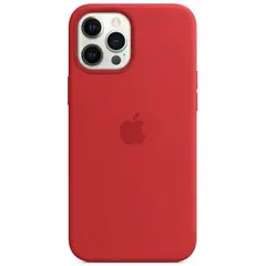 MR1_82436 Чохол (sillicon case) для iphone 12 pro max з magsafe and splash червоний PRC