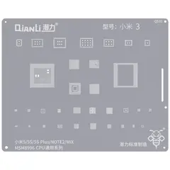 MR1_82783 Трафарет bga qianli qs31 для xiaomi mi 5, mi 5s, mi 5s plus, mi note 2, mi mix QIANLI