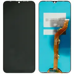 MR1_82811 Дисплей для tecno spark 4, camon 12 (kc2, kc8, cc7), infinix hot 8 (x650) у зборі чорний PRC