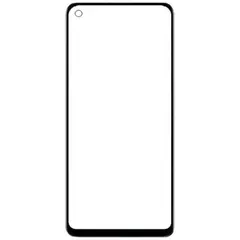 MR1_83299 Скло дисплея для переклеювання huawei p40 lite, nova 6 se, nova 7i чорний PRC