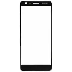 MR1_83322 Скло дисплея для переклеювання nokia 3.1 чорний PRC