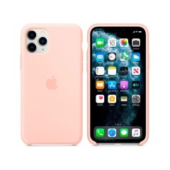 MR1_80881 Чохол silicone case для iphone 11 pro max, оригінал рожевий sand SILICONE CASE