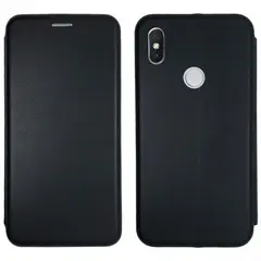 ЧОХОЛ-КНИЖКА LEVEL ДЛЯ REDMI 6 PRO, MI A2 LITE, ЧОРНИЙ