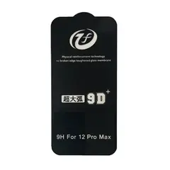 ЗАХИСНЕ СКЛО 9D IPHONE 12 PRO MAX, ЧОРНИЙ (ТЕХ. ПАК)
