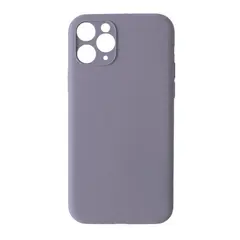 ЧОХОЛ SILICONE CASE FULL CAMERA COPY ДЛЯ IPHONE 11 PRO (46) LAVANDER, СІРИЙ