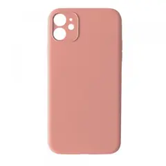 ЧОХОЛ SILICONE CASE FULL CAMERA COPY ДЛЯ IPHONE 11 (6) LIGHT РОЖЕВИЙ