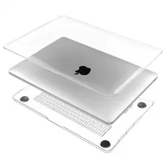 НАКЛАДКА MATTE CASE ДЛЯ MACBOOK NEW PRO 13.3 (A1706, A1708, A1989, A2159, A2289, A2251, A2338) TRANSPAREN