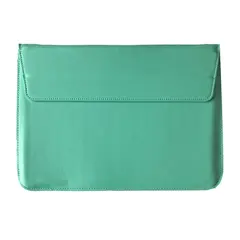 ЧОХОЛ-КОНВЕРТ-ПОДСТАВКА LEATHER PU ДЛЯ MACBOOK 13.3 MINT