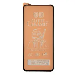 ЗАХИСНЕ СКЛО CERAMIC MATTE ДЛЯ REDMI NOTE 9, ЧОРНИЙ (ТЕХ. ПАК)