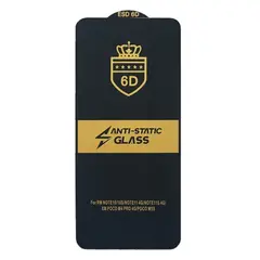 ЗАХИСНЕ СКЛО 6D ANTI-STATIC ДЛЯ SAMSUNG A52 4G (A525), ЧОРНИЙ (ТЕХ. ПАК)