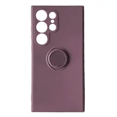 ЧОХОЛ RING CASE ДЛЯ SAMSUNG S24 ULTRA CHERRY ПУРПУРОВИЙ