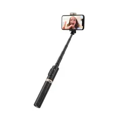 МОНОПОД XO SS14 INTEGRATED HIDDEN REINFORCED TRIPOD 72СМ, ЧОРНИЙ