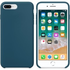 MR1_80992 Чехол silicone case для iphone 7 plus, 8 plus, оригинал cosmos синий SILICONE CASE
