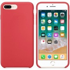 MR1_80987 Чохол silicone case для iphone 7 plus, 8 plus, оригінал burgundy червоний SILICONE CASE