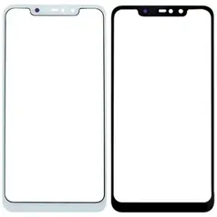 MR1_83432 Скло дисплея для переклеювання redmi note 6 pro білий PRC