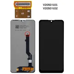 MR1_83496 Дисплей для zte blade 20 smart (v2050) у зборі чорний PRC