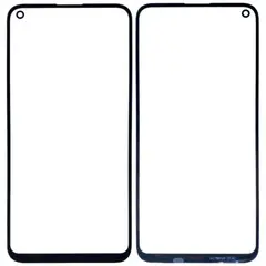 MR1_83585 Скло дисплея для переклеювання huawei p40 lite е, y7p 2020, honor 9c чорний PRC