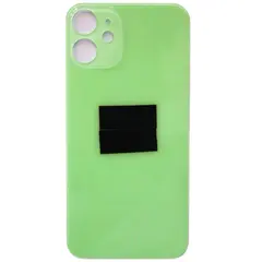 MR1_83890 Задня кришка (скло) для iphone 12 mini зелений (великий виріз під камеру) PRC