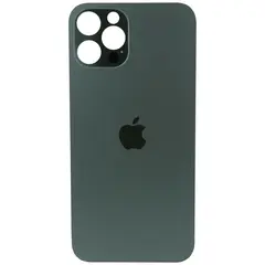 MR1_83895 Задня кришка (скло) для iphone 12 pro graphite (великий виріз під камеру), op PRC