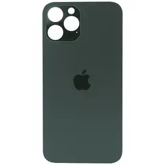 MR1_83903 Задня кришка (скло) для iphone 12 pro max graphite (великий виріз під камеру), op PRC