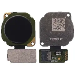 MR1_84098 Шлейф huawei p20 lite, nova 3e, nova 3i, p smart plus (сканер відбитку пальця) чорний PRC