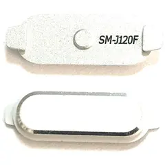 MR1_84282 Кнопка центральна для samsung j120 білий PRC