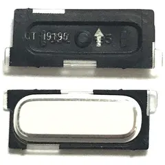 MR1_84283 Кнопка центральна для samsung i9195 білий PRC